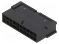 connector MicroFit 3.0 Plug DR FreeHang 20Ckt MOLEX MX-43020-2001