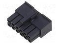 Connector: wire-wire/PCB; plug; female; Mini-Fit Jr; 4.2mm; PIN: 12 MOLEX MX-46992-1210