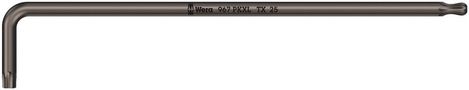 967 PKXL TORX® L-key, long, TX 25x154, Wera 05024466001