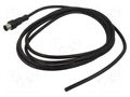 Connector: M12; plug; male; MPronto-12; PIN: 5; straight; 4A; 60V AMPHENOL LTW M12B-05BMMM-PL8D02