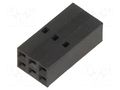 connector CGrid SL Hsg Opt A DR NPolar 6Ckt MOLEX MX-22-55-2061
