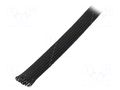 Braid; ØBraid : 11÷17nom.12mm; polyester; black; L: 50m; UL94V-0 ABB CPS12B-50-CV0