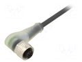 Cable: for sensors/automation; M12; PIN: 5; angled; 5m; plug; 30VDC BALLUFF BCC032U