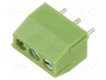Connector: PCB terminal block; terminal; angled 90°; on PCBs XINYA XY350V-3P-3.5-GN