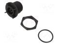 Connector: circular; socket; male; PIN: 6; 125V; w/o contacts; IP68 BULGIN PX0413/06P
