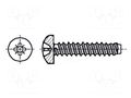 Screw; for metal; 2.9x16; Head: cheese head; Pozidriv; PZ1; steel BOSSARD B2.9X16/BN14065