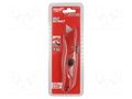 Knife; universal; 166mm; automatic security return Milwaukee MW-4932471360