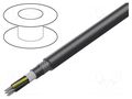 Wire: control cable; ÖLFLEX® ROBUST FD C; 5G1.5mm2; black; 13.6mm LAPP OL-RB-FD-C-5G1.5