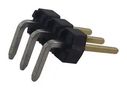 CONN, R/A HEADER, 3POS, 1ROW, 2.54MM 90121-0763
