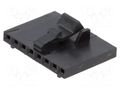 Connector: wire-wire/PCB; plug; female; PIN: 8; AMPMODU MTE; 2.54mm TE Connectivity 104257-7