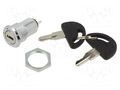 Switch: key switch; Stabl.pos: 2; Switch.method: OFF-ON; Key: flat NINIGI S-332-1