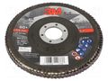 Flap grinding wheels; Ø: 125mm; Granularity: 80; 22mm 3M 3M-7100196791