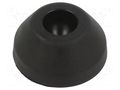 Foot; without rubber underlay,self-aligning; Base dia: 39mm FATH FA-098D040K