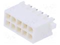 Connector: wire-board; socket; male; PIN: 10; 600V; straight; THT TE Connectivity 1-770743-1