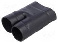 Cable breakout; glueless; 13.2mm; black; elastomer crosslinked TE Connectivity 301A022-25-0