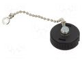 connector SEALING CAP ASSY,SZ 11,CPC TE Connectivity 208800-1