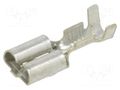 Terminal: flat; 6.3mm; 1÷2.5mm2; crimped; straight; male; tinned MTA 1101650