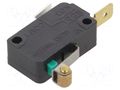 Microswitch SNAP ACTION; 1A/250VAC; with lever (with roller) HONEYWELL V7-1S38E9-201-1