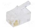 Connector: RJ9; plug; PIN: 4; Layout: 4p4c; for cable; IDC,crimped BM GROUP BM01064