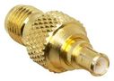 RF ADAPTOR, SMA JACK-MCX PLUG, 50 OHM ADP-SMAF-MCXM