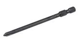 HEX BIT, PHILLIPS, #1X89MM, TOOL STEEL 491-BX