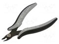 Pliers; cutting,miniature,curved; ESD; 132mm; with small chamfer PIERGIACOMI PG-TR25PD