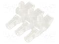Fiber for LED; Ø3mm; No.of mod: 3; round; Front: flat MENTOR MR-1271.1003