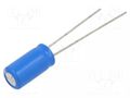 Supercapacitor; THT; 1F; 2.7VDC; Ø6.3x12.5mm; LR Viking SC2V7L105MLR