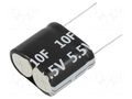 Supercapacitor; THT; 10F; 5.5VDC; 32x27x16mm Viking SC5V5Z106MH