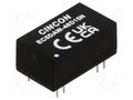 Converter: DC/DC; 10W; Uin: 18÷74VDC; Uout: 15VDC; Uout2: -15VDC CINCON EC5DAW-48D15N