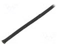 Braid; ØBraid : 2÷5nom.3mm; polyester; black; L: 100m; UL94V-2; reel ABB CPS3B-100