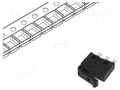 Switch: detecting; Pos: 2; SPDT; 0.3A/30VDC; Leads: for PCB,angled C&K MDS6500AL02SL