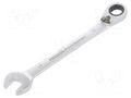 Wrench; combination spanner,with ratchet; 17mm; MicroSpeeder PROXXON PR23139