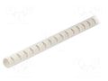 Spiral wrapping; 8mm; polypropylene; light grey; Helawrap HWPP HELLERMANNTYTON HWPP8-PP-GY