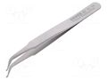 Tweezers; 115mm; Blades: curved; Blade tip shape: trapezoidal KNIPEX KNP.920104