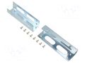 Hard discs housing: 3,5"; fits in 5,25" drive bay; metal; silver GEMBIRD MF-543