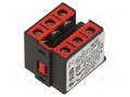 Contact block; NO + NC; 10A; max.400VAC; max.250VDC; -40÷80°C PIZZATO ELETTRICA VFB20