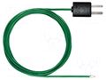 Probe: K-type temperature; -50÷250°C; Probe dia: 1.5mm; Len: 1.5m TESTO TESTO-06020646