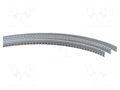 Carrier tape; ESD; 8mm; 500pcs; transparent ANTISTAT ATS-029-1090