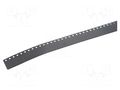 Carrier tape; ESD; 8mm; 500pcs; black ANTISTAT ATS-029-1083