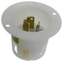 TWIST LOCK FLANGED INLET, 2P3W, 15A 125V, L5-15P HBL4716C