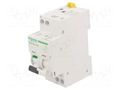 RCBO breaker; Inom: 10A; Ires: 30mA; Max surge current: 250A; IP20 SCHNEIDER ELECTRIC A9D07610