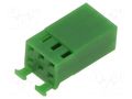 connector MOD IV REC HSG, 2X3P TE Connectivity 925370-3