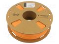 Filament: PLA-MATT; 1.75mm; orange; 190÷220°C; 1kg GEMBIRD 3DP-PLA-01-MTO