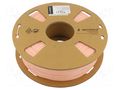 Filament: PLA-MATT; 1.75mm; pink; 190÷220°C; 1kg GEMBIRD 3DP-PLA-01-MTP
