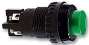 SWITCH, PUSHBUTTON, MOM, OPAQUE, GREEN 1.01.102.001/0507
