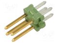 Connector: pin strips; pin header; male; PIN: 4; AMPMODU MOD II TE Connectivity 825440-2