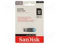 Pendrive; USB 3.0; 32GB; R: 150MB/s; ULTRA FLAIR; blue; USB A SANDISK SDCZ73-032G-G46B