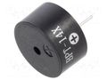 Sound transducer: piezo signaller; with built-in generator; THT BESTAR BPT-14X