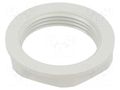Nut; PG21; polyamide; UL94V-2; 36mm; light grey; Thread: PG LAPP LP-53019051